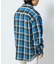 WEB限定 THE ALASKAN×FREAK'S STORE/アラスカン 別注 ビッグシルエット ヘビーネルシャツ/チェックシャツ
