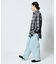 WEB限定 THE ALASKAN×FREAK'S STORE/アラスカン 別注 ビッグシルエット ヘビーネルシャツ/チェックシャツ