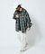 WEB限定 THE ALASKAN×FREAK'S STORE/アラスカン 別注 ビッグシルエット ヘビーネルシャツ/チェックシャツ