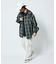 WEB限定 THE ALASKAN×FREAK'S STORE/アラスカン 別注 ビッグシルエット ヘビーネルシャツ/チェックシャツ