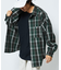WEB限定 THE ALASKAN×FREAK'S STORE/アラスカン 別注 ビッグシルエット ヘビーネルシャツ/チェックシャツ