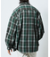 WEB限定 THE ALASKAN×FREAK'S STORE/アラスカン 別注 ビッグシルエット ヘビーネルシャツ/チェックシャツ