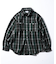 WEB限定 THE ALASKAN×FREAK'S STORE/アラスカン 別注 ビッグシルエット ヘビーネルシャツ/チェックシャツ