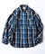 WEB限定 THE ALASKAN×FREAK'S STORE/アラスカン 別注 ビッグシルエット ヘビーネルシャツ/チェックシャツ