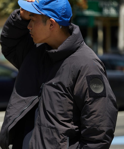 別注AURORA DOWN JKT/オーロラダウンジャケット/スタンドカラー