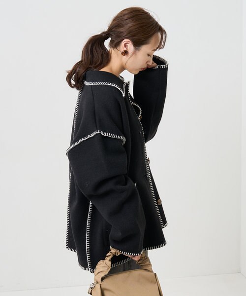 ブランケットステッチニットジャケット｜フリークスストアの通販