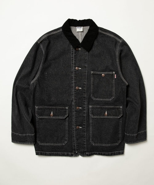 ※2月末で終了 Dickies デニムカバーオール コーデュロイ襟付き 2月末で終了 Dickies デニムカバーオール コーデュロイ襟付き 2