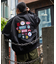 WEB限定 ビッグシルエット バック刺繍 ランダムワッペンデザイン スタジャン/ナイロンジャケット