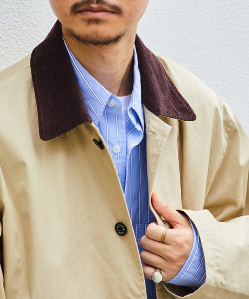 WEB限定 MACOBER×FREAK'S STORE/マコバー 別注 スタンドカラー