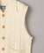 フィッシャーマンニットベスト