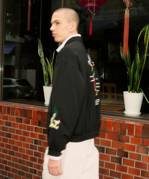 ジャケット・アウター 1%13 SOUVENIR JACKET Embroidery Souvenir Jacket/エンブロイダリー スーベニア