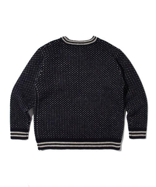 50s PENNEY'S タウンクラフト　バーズアイ　ウールニット 50s PENNEY'S タウンクラフト バーズアイ ウールニット