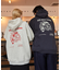 WEB限定 SHE WOLF DINER×FREAK'S STORE/シーウルフダイナー 別注 ビッグシルエット バックプリント POパーカー/フーディー