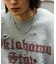 OKLAHOMA ヘビーウェイト ダメージ加工 クルーネックスウェット
