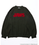 WEB限定 JAWS/ジョーズ 別注 ビッグシルエット クルーネック ジャガードニット/セーター