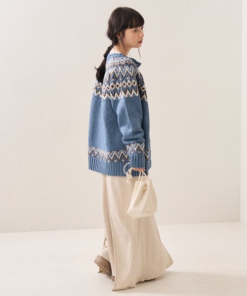 ノルディックニットカーディガン｜フリークスストアの通販