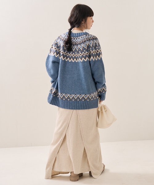 ノルディックニットカーディガン｜フリークスストアの通販