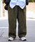 WEB限定 ワイドシルエット ワンタック コーデュロイパンツ/イージーパンツ