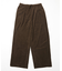 WEB限定 ワイドシルエット ワンタック コーデュロイパンツ/イージーパンツ