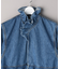 DENIM RUFFLE RUFFLE SHIRT/デニムラッフルラッフルシャツ