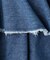 DENIM RUFFLE RUFFLE SHIRT/デニムラッフルラッフルシャツ