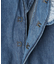 DENIM RUFFLE RUFFLE SHIRT/デニムラッフルラッフルシャツ