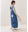 別注Buttonfly Salopette Skirt/別注ボタンフライサロペットスカート(デニムワンピース)