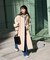 vintage likeステンカラーコート