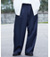 ワイドシルエット スタプレツイル イージースラックス/ワイドスラックス【限定展開】