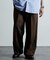 ワイドシルエット スタプレツイル イージースラックス/ワイドスラックス【限定展開】