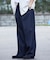 ワイドシルエット スタプレツイル イージースラックス/ワイドスラックス【限定展開】