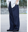 ワイドシルエット スタプレツイル イージースラックス/ワイドスラックス【限定展開】