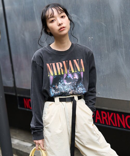 かみるさん専用NIL ロンＴ Amazon | [クインテット] ルード グラフィック バックプリント