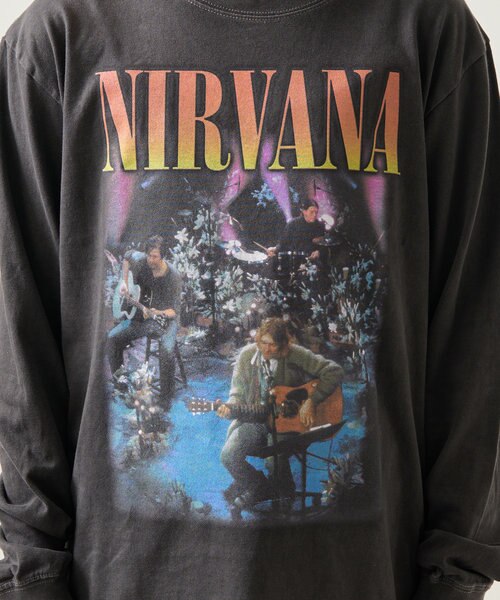 Nirvana ロンT NIRVANAロンT/ ニルヴァーナ / ロックT｜フリークスストアの