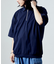 【限定展開】ビッグシルエット ポロカラー ハーフジップTシャツ/ポロシャツ