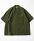 【限定展開】ビッグシルエット ナイロン キャンプシャツ/オープンカラーシャツ