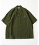 【限定展開】ビッグシルエット ナイロン キャンプシャツ/オープンカラーシャツ