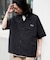 【限定展開】ビッグシルエット ナイロン キャンプシャツ/オープンカラーシャツ