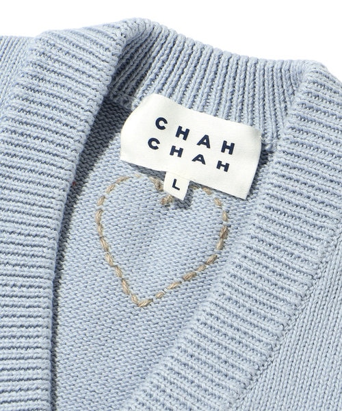 CC HAPPY HEARTFULL CARDIGAN -NAVY- CC HAPPY HEARTFULL CARDIGAN