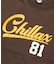 【限定展開】chillax 81 Tee/チラックス 81 Tシャツ/ナンバリングロゴ/222OO1ST233CL