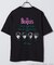 【限定展開】THE BEATLES/ザ ビートルズ 別注 バックプリント リンガーTシャツ/