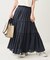 インドティアードマキシスカート