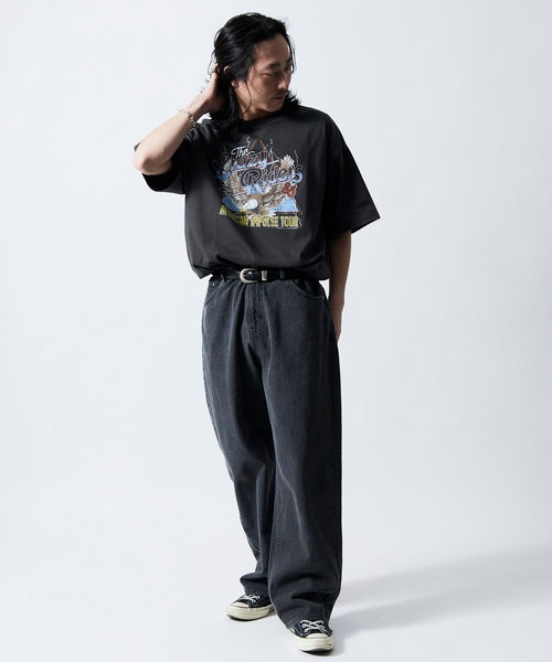 限定展開】Crazy Riders 85's USA Tour ビッグシルエット プリントT