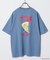 【Toy Story/トイ・ストーリー】 別注 ビッグシルエット バックプリント クルーネックTシャツ/PIZZA PLANET