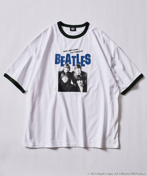 限定展開】THE BEATLES/ザ ビートルズ 別注 ビッグシルエット フォト