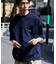 【限定展開】POLeR×FREAK'S STORE/ポーラー 別注 ビッグシルエット ワンポイントポケット刺繍 クルーネックTシャツ