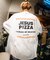 【限定展開】JESUS PIZZA×FREAK'S STORE/ジーザスピザ 別注 ビッグシルエット バックプリント クルーネックTシャツ