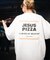 【限定展開】JESUS PIZZA×FREAK'S STORE/ジーザスピザ 別注 ビッグシルエット バックプリント クルーネックTシャツ