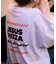 【限定展開】JESUS PIZZA×FREAK'S STORE/ジーザスピザ 別注 ビッグシルエット バックプリント クルーネックTシャツ