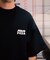 【限定展開】JESUS PIZZA×FREAK'S STORE/ジーザスピザ 別注 ビッグシルエット バックプリント クルーネックTシャツ